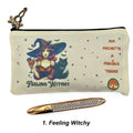 Trousse Pochette en toile imprimée