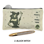 Trousse Pochette en toile imprimée