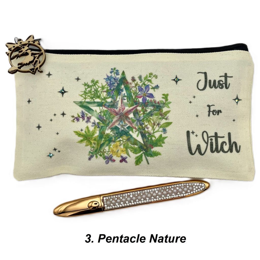 Trousse Pochette en toile imprimée