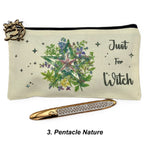Trousse Pochette en toile imprimée