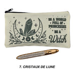Trousse Pochette en toile imprimée