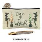 Trousse Pochette en toile imprimée