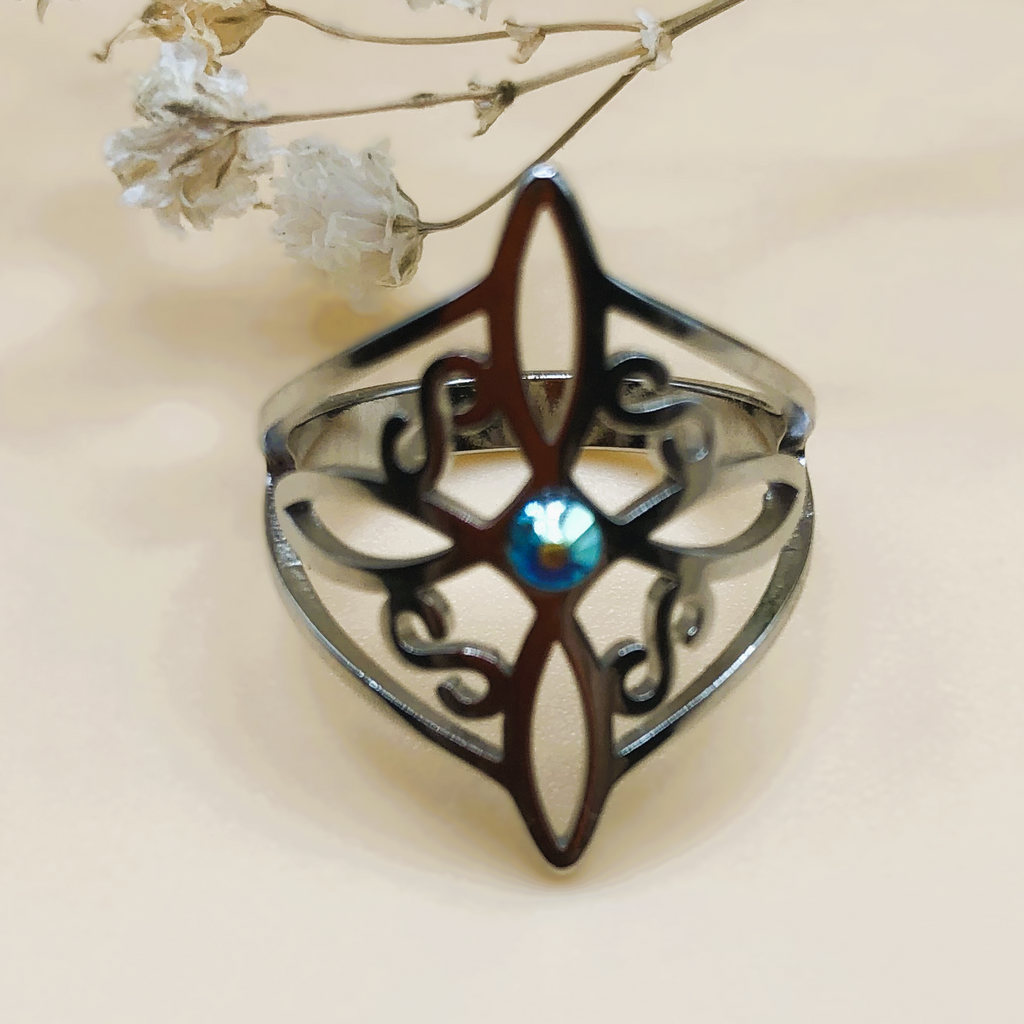Bague Noeud Celtique / Noeud de Sorcière