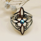 Bague Noeud Celtique / Noeud de Sorcière