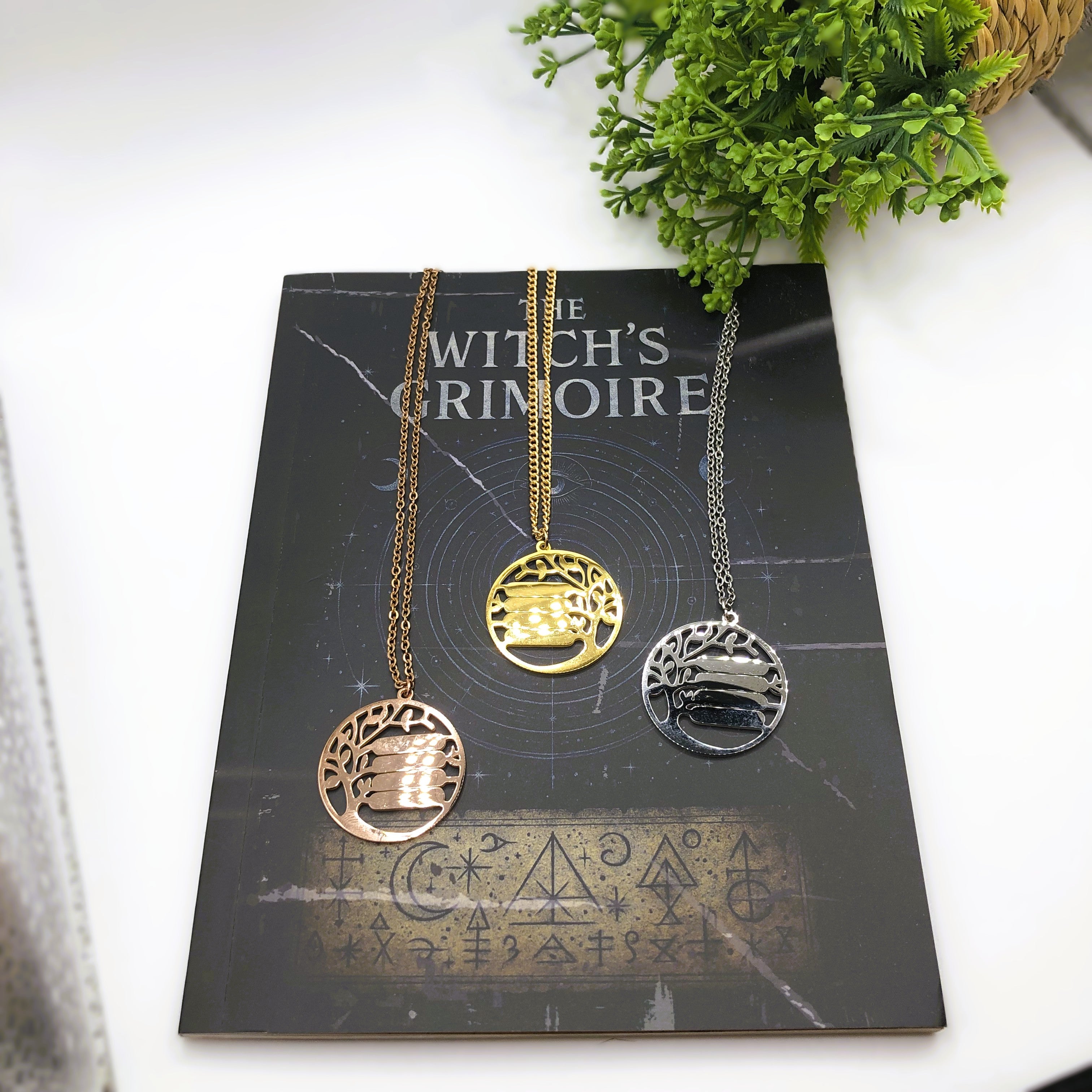 Pendentif Arbre de Vie gravé, à personnaliser