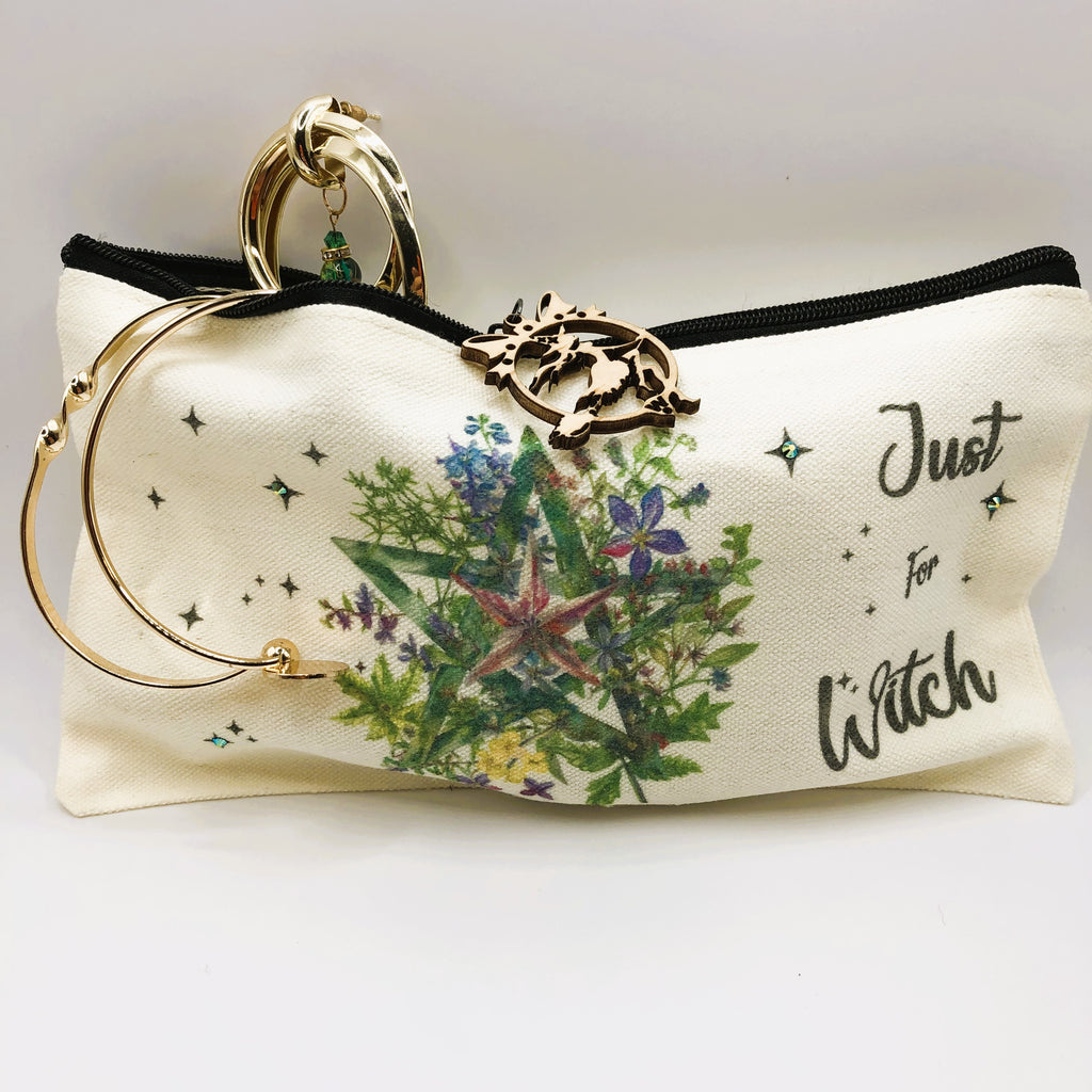 Trousse Pochette en toile imprimée