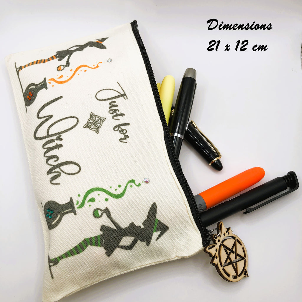 Trousse Pochette en toile imprimée