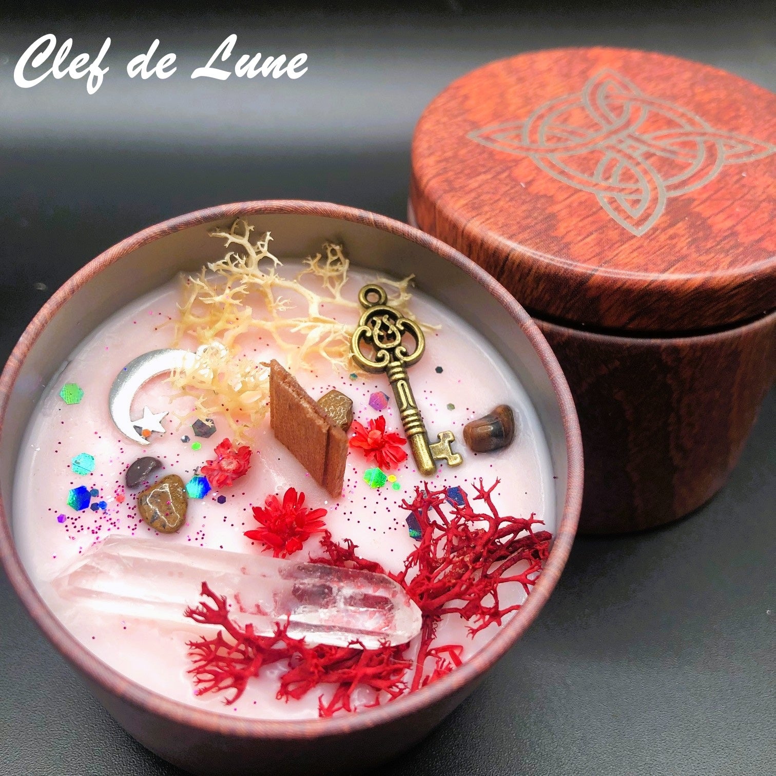 🕯️Bougie Clef de Lune