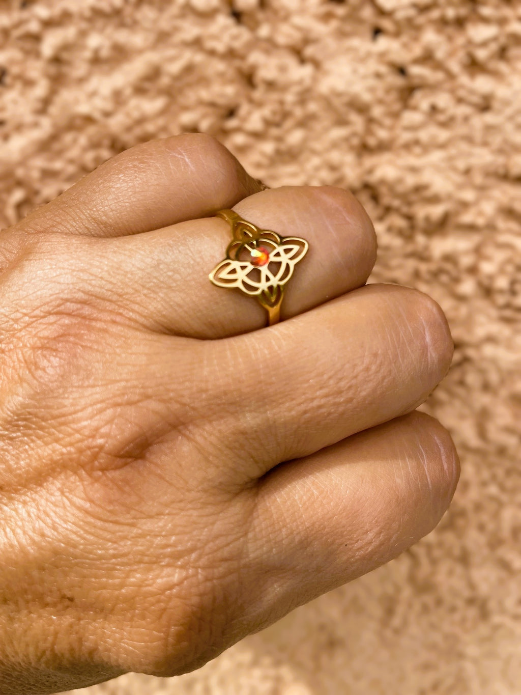 Bague Noeud Celtique / Noeud de Sorcière