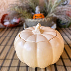 🕯️Invoquez la magie de l'automne dans votre rituel quotidien : Bougie Citrouille Grand Format