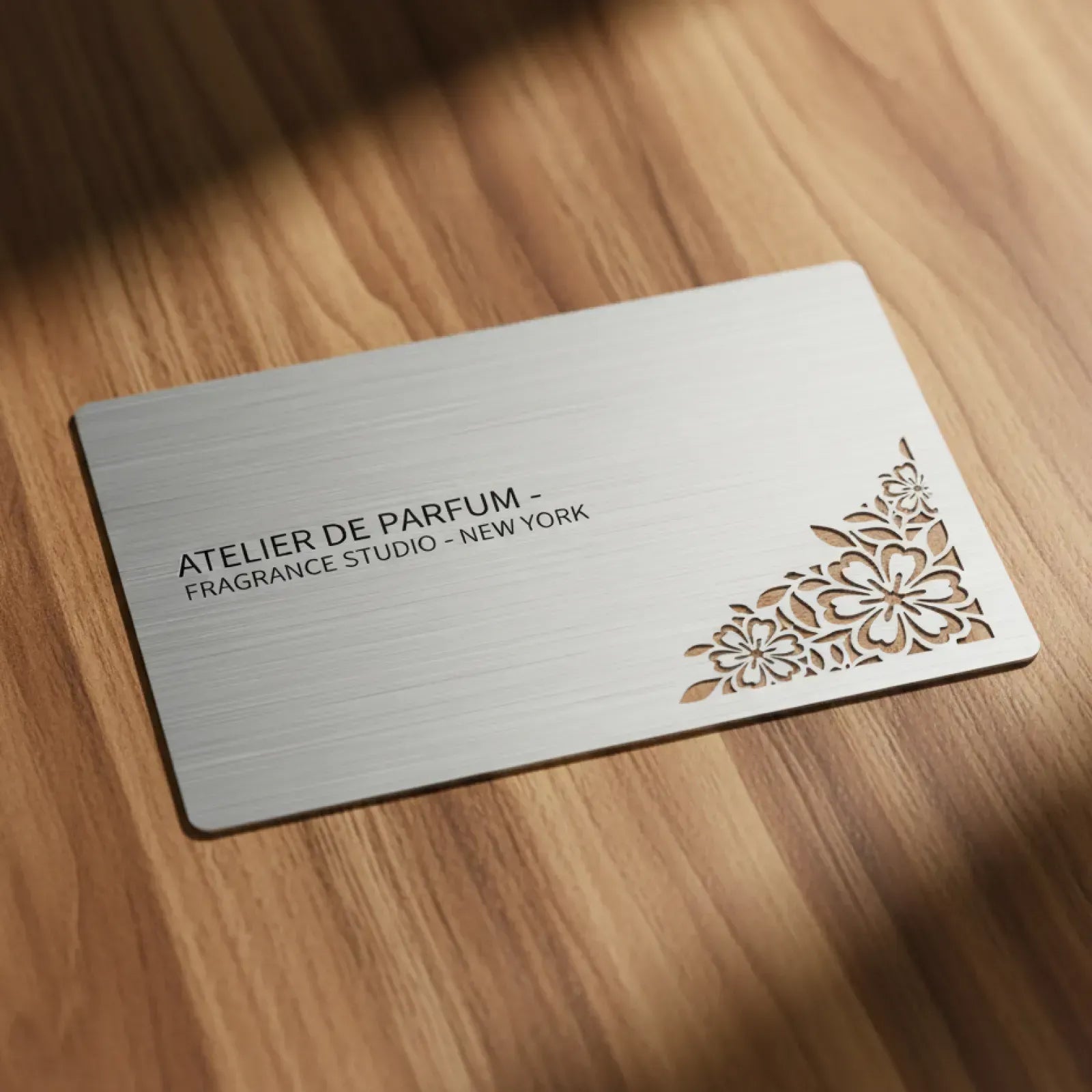 Carte de visite en métal exécutif ( Pack de 10 )
