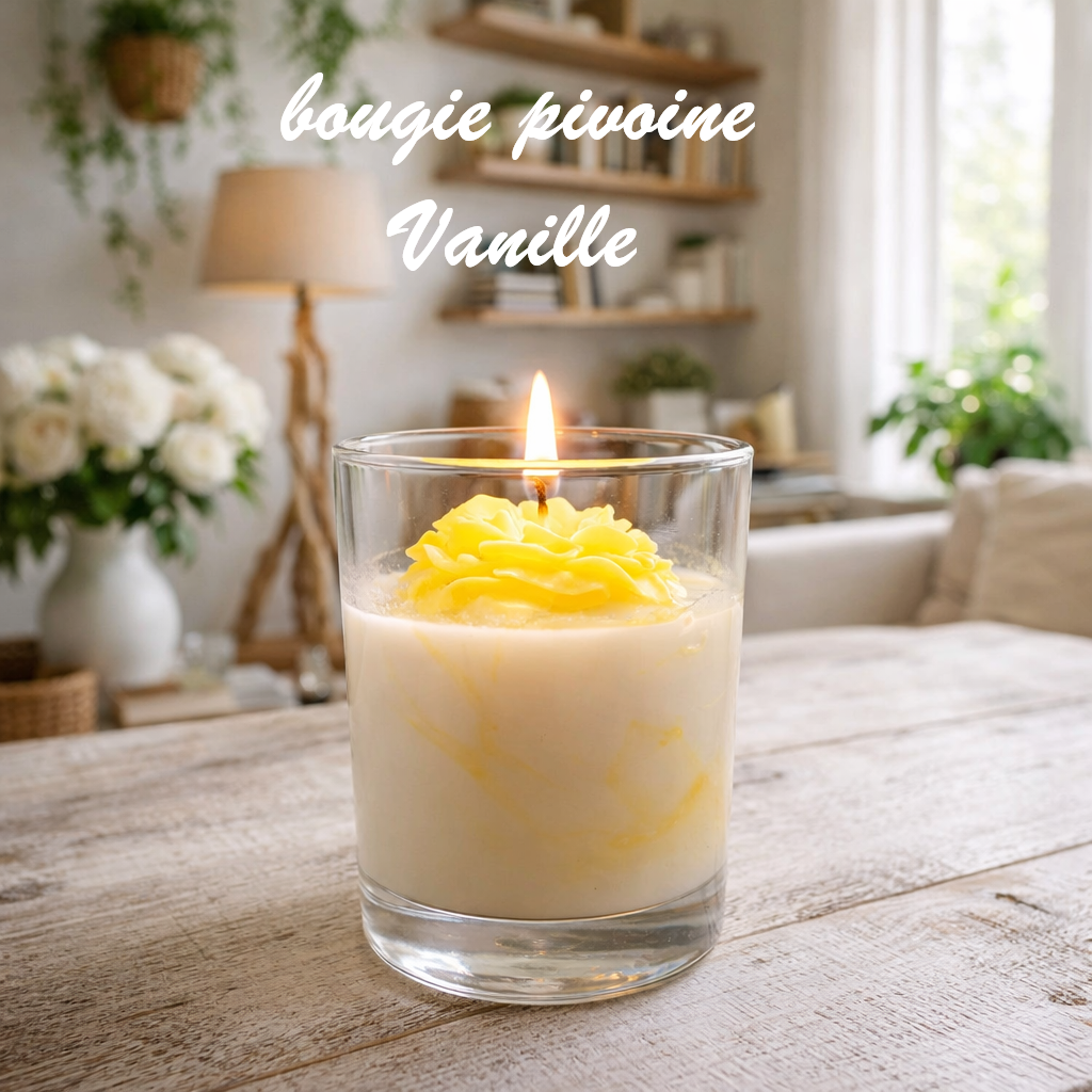🕯️Bougie Parfumée Vanille