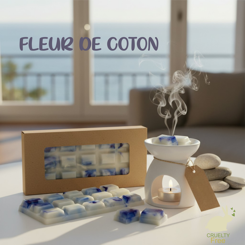 ✨ Fondant parfumé Fleur de Coton en deux formats