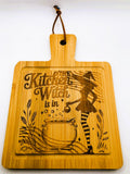 Planchette en Bambou Gravée – Collection "Cuisine Magique", Barbecue & Personnalisable
