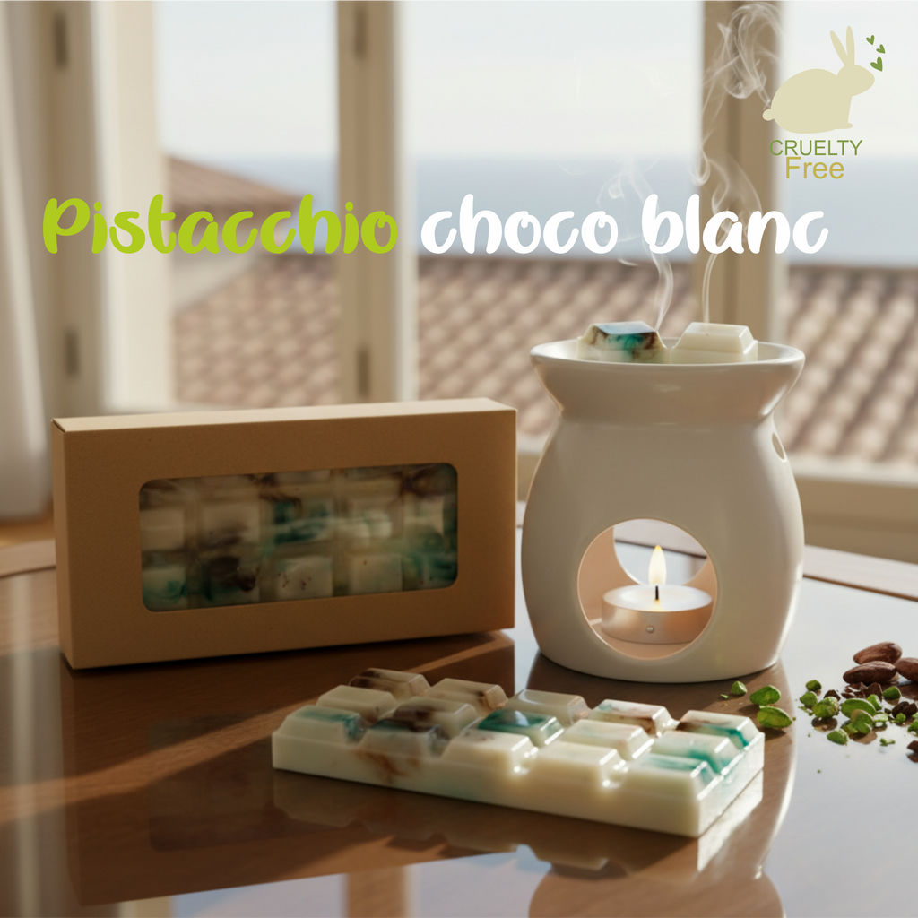 ✨ Fondant parfumé Pistacchio Chocoblanc en deux formats